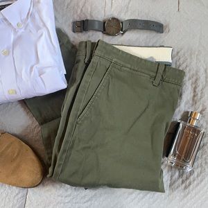 Olive J crew stretch chinos